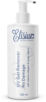 Zmywacz do paznokci Elisium UV Gel Remover No Damage do usuwania lakieru hybrydowego 300 ml (5902539708356)