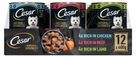 Вологий корм для собак Cesar мікс смаків 12 х 400 г (4008429147166) - зображення 1