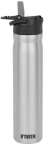 Пляшка для води N'oveen TB582 730 мл срібного кольору (5902221622939) - зображення 3