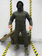 Тактичний костюм олива SoftShell софтшел S - зображення 2