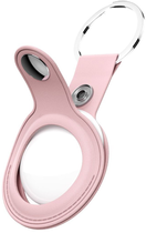 Шкіряний брелок KeyBudz Leather Keyring для Apple AirTag (2 Pack) Pink (AT2_S1_BLP) - зображення 4