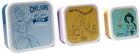 Zestaw pudełek na lunch Disney Snack Boxes Princess 3 szt (5055453495908) - obraz 1