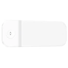 Зарядний бездротовий пристрій Hoco Step CQ6 (3 в 1) магнітний 23W для iPhone/Samsung/Xiaomi, для навушників, для годинників Білий