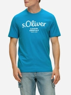 Koszulka męska s.Oliver 10.3.11.12.130.2141458-62D1 M Niebieska (4099975042821) - obraz 1