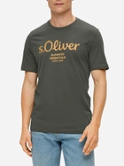 Koszulka męska s.Oliver 10.3.11.12.130.2141458-79D2 3XL Khaki (4099975043163) - obraz 1
