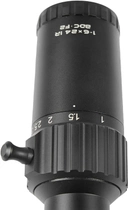 Приціл оптичний XD Precision Black-C.Q.B F2 1-6x24 сітка BDC - зображення 7