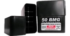 Коробка MTM 50 BMG Slip-Top на 10 патронов кал. 50 BMG. Цвет - черный - изображение 1