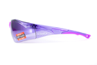 Окуляри захисні відкриті Global Vision Cruisin Фіолетові - зображення 4