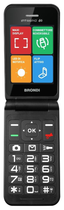 Мобільний телефон BRONDI Intrepid 4G 48/128MB DualSim Green (8015908790405) - зображення 3