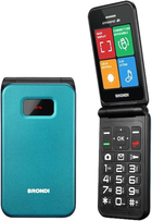 Мобільний телефон BRONDI Intrepid 4G 48/128MB DualSim Green (8015908790405) - зображення 5