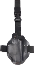 Кобура стегна Ammo Key ILLEGIBLE-1 S Glock17 Black Chrome - зображення 1