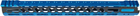 Цевье Leapers UTG PRO Ultra Slim15" для AR15. M-LOK Черный/Синий - изображение 6