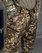 Тактические штаны софтшел пиксель draft высокая пояс Вт7614 XS - изображение 4