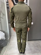 Військова форма Combat, (убакс + штани), Китай, бавовна, Олива, розмір XXL - зображення 2