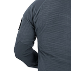 Кофта флисовая Helikon-Tex Alpha Hoodie Jacket Grid Fleece Shadow Grey 3XL - изображение 9