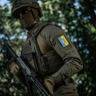 Нашивка прапор України з гербом M-Tac 80х50мм - зображення 3