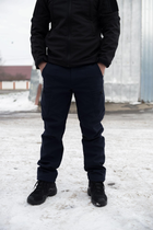 Мужской демисезонный Костюм ДСНС Softshell с Липучками под Шевроны темно-синяя Куртка и брюки 3XL - изображение 8
