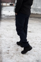 Чоловічий демісезонний Костюм ДСНС Softshell із Липучками під Шеврони темно-синя Куртка та штани 3XL - зображення 14