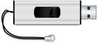 Pamięć flash USB MediaRange 8GB USB 3.0 Black/Silver (4260283113453) - obraz 4