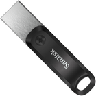 Pamięć flash USB SanDisk iXpand Go 64GB USB 3.0 + Lightning Black/Silver (SDIX60N-064G-GN6NN) - obraz 1