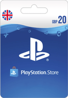 PSN Card 20 GBP | Playstation Network United Kingdom (ключ активації)