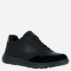 Sneakersy męskie na platformie do kostki GEOX GEOU36E1D0PTEKC9999 44 Czarne (8056206224865) - obraz 1