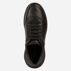 Sneakersy męskie skórzane na platformie do kostki GEOX GEOU35C2A00043C9999 44 Czarne (8056206369559) - obraz 2