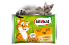 Mokra karma dla kotów Kitekat delikatne smaki w sosie jagnięcina/królik 4 x 100 g (5900951134203) - obraz 2