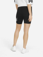 Спортивні шорти жіночі Puma Ess Logo Short Leggings 848347-01 S 7" Чорні (4064535892864) - зображення 4
