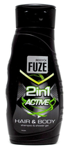 Żel-szampon pod prysznic Body-X Fuze Active 300 ml (8718692417236) - obraz 1