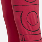 Młodzieżowe legginsy dla dziewczynki Adidas Yg Logo Tight GD6337 164 cm Różowe (4062062154905) - obraz 4