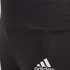 Dziecięce legginsy sportowe dla dziewczynki Adidas G 3S Tight GE0945 128 cm Czarne (4061612293415) - obraz 5
