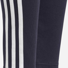 Młodzieżowe legginsy sportowe dla dziewczynki Adidas G 3S Leg GN4063 164 cm Granatowe (4064036246135) - obraz 5