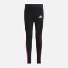 Legginsy dziecięce dla dziewczynki sportowe Adidas Lg Cot Tight H38384 110 cm Czarne (4064057112990) - obraz 5