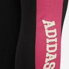 Dziecięce legginsy sportowe dla dziewczynki Adidas Lg Cot Tight H38384 134 cm Czarne (4064057116646) - obraz 4