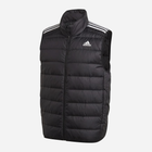 Bezrękawnik puchowy męski Adidas Ess Down Vest GH4583 S Czarny (4062062675332)
