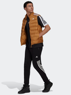 Bezrękawnik puchowy męski Adidas Ess Down Vest HK4651 S Brązowy (4065432007382) - obraz 3