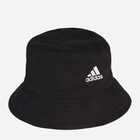 Panamka Adidas Cotton Bucket H36810 OSFW Czarna (4064048578002) - obraz 3