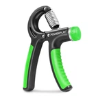 Еспандер кистьовий PowerPlay PP-4323 з регульованим навантаженням 10-40 кг Strength Grip Чорно-зелений