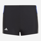 Kąpielówki chłopięce bokserki adidas Cb 3S Boxer HR7473 116 cm Czarne (4066745226729)