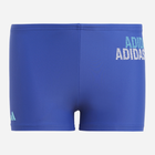 Підліткові плавки-боксери для хлопчика Adidas Logo Swim Brief HR7478 152 см Сині (4066745075143) - зображення 1