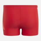 Dziecięce kąpielówki bokserki dla chłopca Adidas 3 Bar Log Boxer IC4739 116 cm Czerwone (4066745149387) - obraz 2