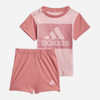 Komplet dziecięcy (koszulka + spodenki) dla dziewczynki Adidas I Bl T Set GN3927 74 cm Różowy (4066745168647) - obraz 1