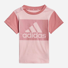 Komplet dziecięcy (koszulka + spodenki) dla dziewczynki Adidas I Bl T Set GN3927 74 cm Różowy (4066745168647) - obraz 2