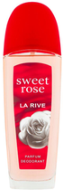 Дезодорант La Rive Sweet Rose в скляному флаконі 75 мл (5906735231830) - зображення 1
