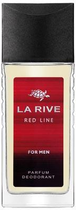 Dezodorant La Rive Red Line For Men spray szkło 80 ml (5906735232639) - obraz 1