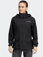 Вітровка жіноча Adidas W Mt Rr Jacket HN5460 L Чорна (4066751238563) - зображення 1