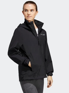 Kurtka wiatrówka sportowa damska Adidas W Mt Rr Jacket HN5460 M Czarna (4066751238624) - obraz 4