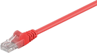 Patchcord Rb-lan UTP Cat 5e 1 m Red (RB1401.1) - obraz 1