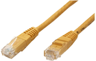 Patchcord Value UTP Cat 6 10 m Yellow (21.99.1582)